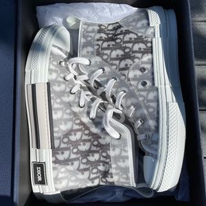 Dior B23 HIGH-TOP SNEAKERS Size 45